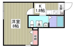 Triniy-緑ヶ丘の物件間取画像